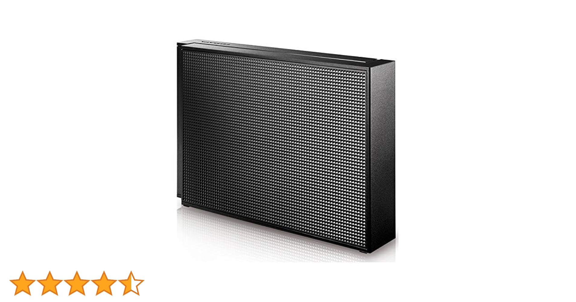 新品未開封★ IO DATA 4TB 外付け HDD HDCZ-UT4KC PC HDCZ-UT4KC 外付けHDD USB-A接続 家電録画対応 ブラック [4TB